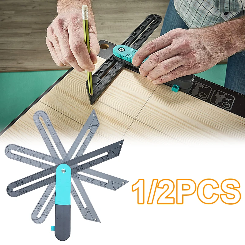 Adjustable Angle Rulers with Lock Marking Contour Edge Rule Protractor Goniometer Gauge Function for Woodworkers Measure Tool
Adjustable Angle Rulers with Lock Marking Contour Edge Rule Protractor Goniometer Gauge Function for Woodworkers Measure Tool