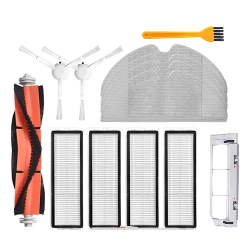 HOT!Hepa Filter + Main Side Brush + Mop Rag Replacement For Xiaomi Mijia 1C STYTJ01ZHM Robotic Vacuum Cleaner Parts
HOT!Hepa Filter + Main Side Brush + Mop Rag Replacement For Xiaomi Mijia 1C STYTJ01ZHM Robotic Vacuum Cleaner Parts