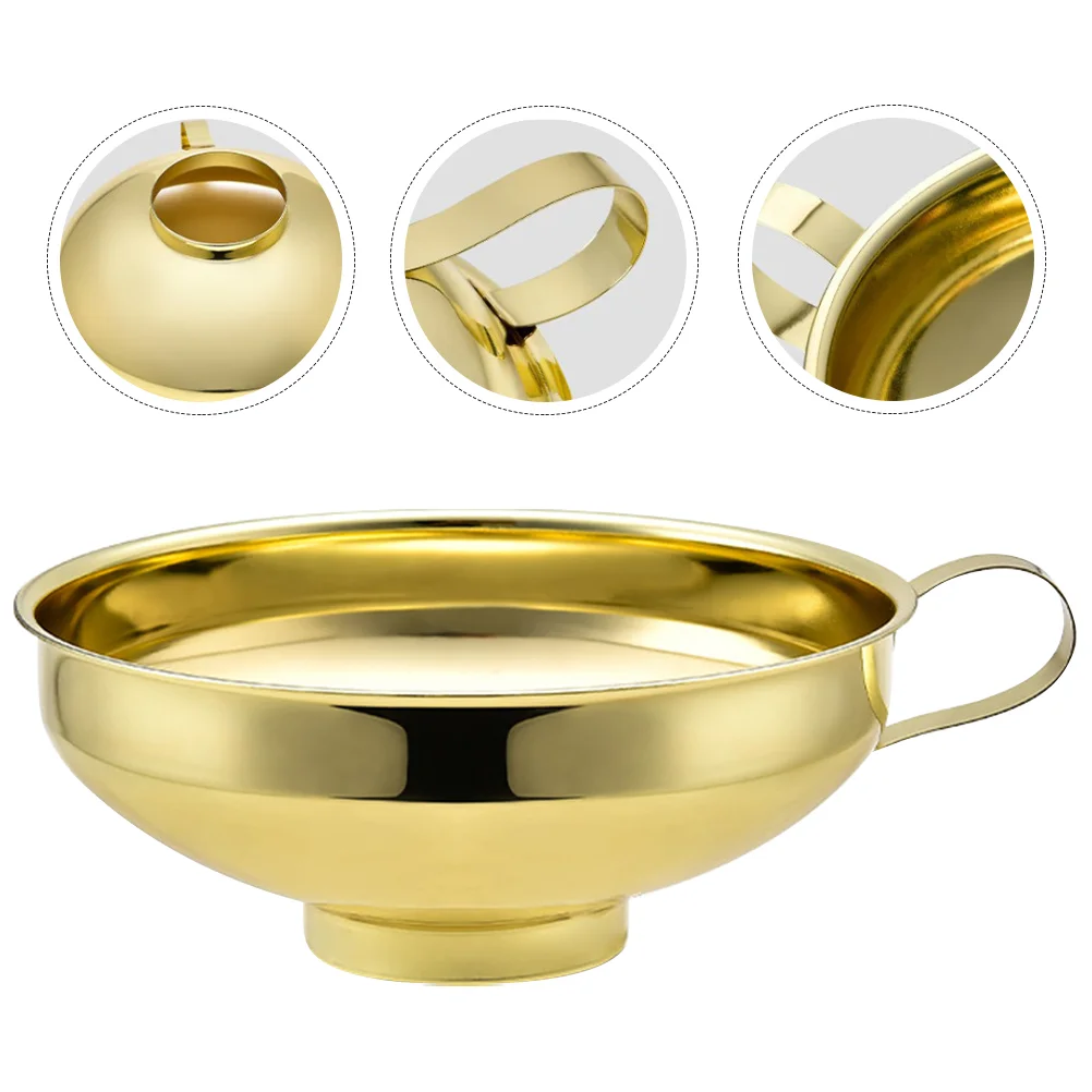 Funnel Filling Bottles Canning Funnels Soy Sauce Funnel Large Mouth Funnel Metal Liquid Funnel
Funnel Filling Bottles Canning Funnels Soy Sauce Funnel Large Mouth Funnel Metal Liquid Funnel
