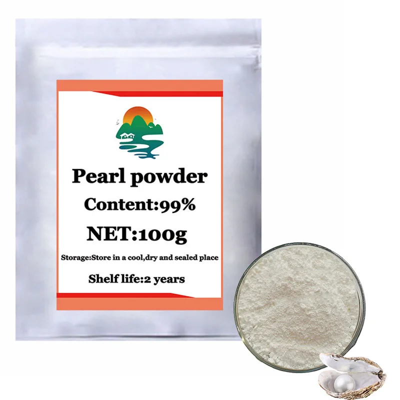 

Cosmetic grade pearl powder 100% Pure Natural Freshwater Nano Pearl Powder