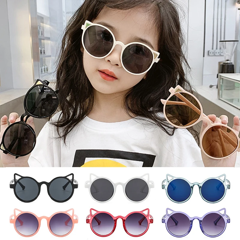 Cute Cat Ears Bear Animal Cartoon Rimless Sunglasses Children Retro Round Sunglasses Outdoor Uv400 Baby Shade Glasses Eyewear 
Cute Cat Ears Bear Animal Cartoon Rimless Sunglasses Children Retro Round Sunglasses Outdoor Uv400 Baby Shade Glasses Eyewear