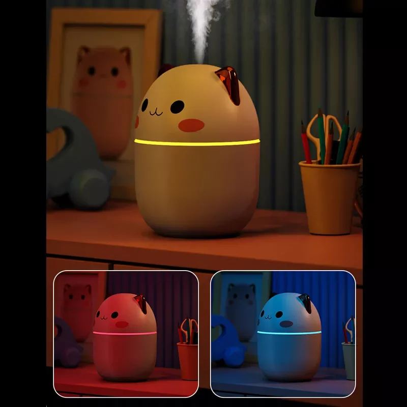 Air Humidifier Cute Kawaiil Aroma Diffuser With Night Light Cool Mist For Bedroom Home Car Plants Purifier Humificador
Air Humidifier Cute Kawaiil Aroma Diffuser With Night Light Cool Mist For Bedroom Home Car Plants Purifier Humificador