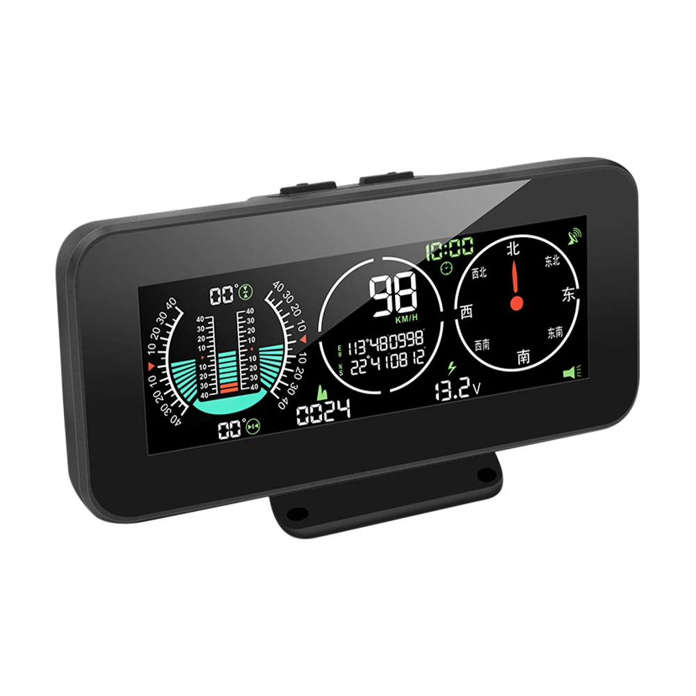 Автомобильный Инклинометр M60, 12 В, GPS-спидометр, компас, цифровой угломер наклона, измеритель высоты, для внедорожников
Автомобильный Инклинометр M60, 12 В, GPS-спидометр, компас, цифровой угломер наклона, измеритель высоты, для внедорожников