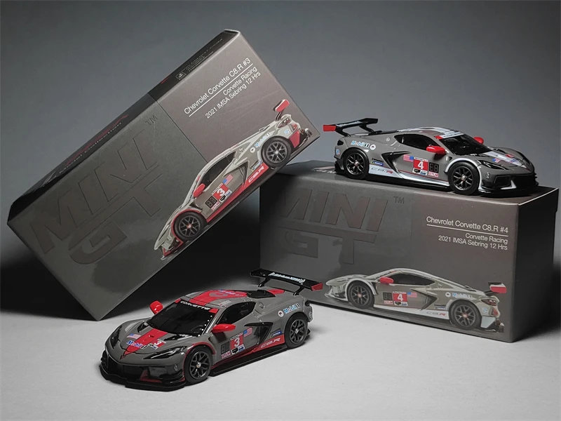 HeyToys Mini GT 1/64 315 316 Chevrolet Corvette C8.R #3 #4 2021 IMSA Sebring 12 Hrs DieCast Model Collection Limited Edition
HeyToys Mini GT 1/64 315 316 Chevrolet Corvette C8.R #3 #4 2021 IMSA Sebring 12 Hrs DieCast Model Collection Limited Edition