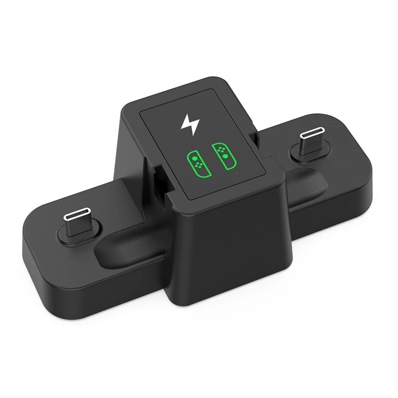 Controller Charger for Switch/Switch OLED 2 in 1 Charging Dock Station 2 Controllers Charge Simultaneously LED Indicator
Controller Charger for Switch/Switch OLED 2 in 1 Charging Dock Station 2 Controllers Charge Simultaneously LED Indicator