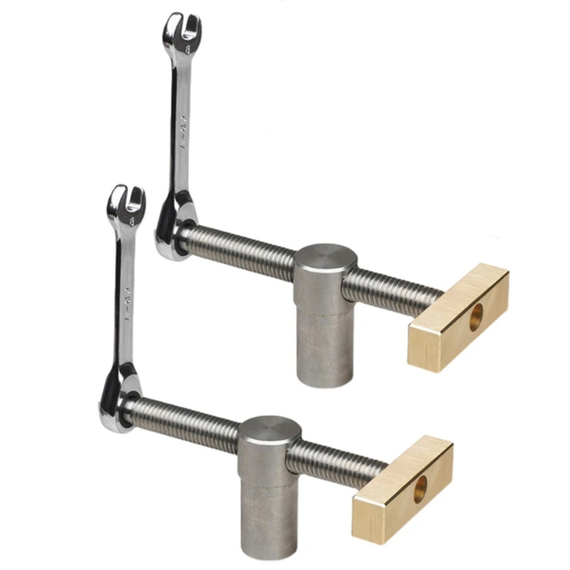 Woodworking Desktop Clip Fast Fixed Clip Clamp Brass Fixture Vise for 19/20MM Dog Hole Joinery Woodworking Benches Tools
Woodworking Desktop Clip Fast Fixed Clip Clamp Brass Fixture Vise for 19/20MM Dog Hole Joinery Woodworking Benches Tools