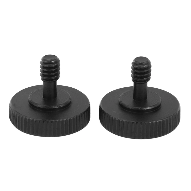 Thumb Screw Camera Quick Release 1/4 inch Thumbscrew L Bracket Screw Mount Adapter Bottom 1/4 inch-20 Female Thread (Pack of 2)
Thumb Screw Camera Quick Release 1/4 inch Thumbscrew L Bracket Screw Mount Adapter Bottom 1/4 inch-20 Female Thread (Pack of 2)