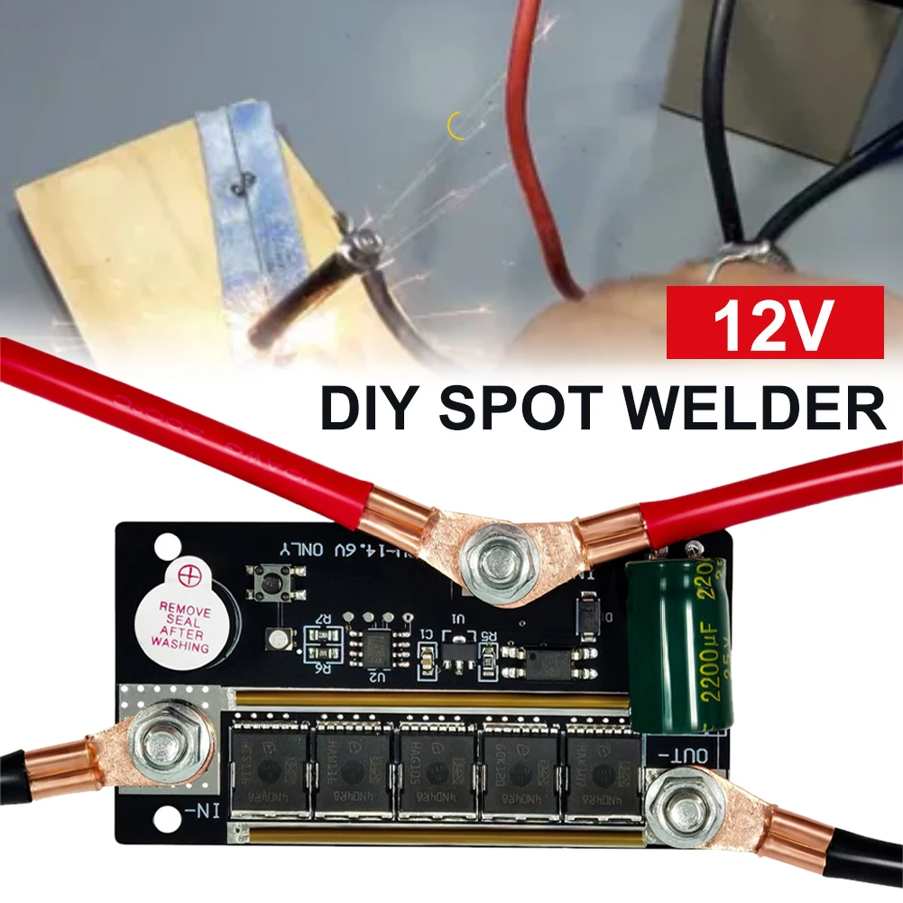 Portable 12V Spot Welding Machine Circuit Board With Welding Pen Full Set of Accessories Battery Storage Spot Welder Equipment
Portable 12V Spot Welding Machine Circuit Board With Welding Pen Full Set of Accessories Battery Storage Spot Welder Equipment