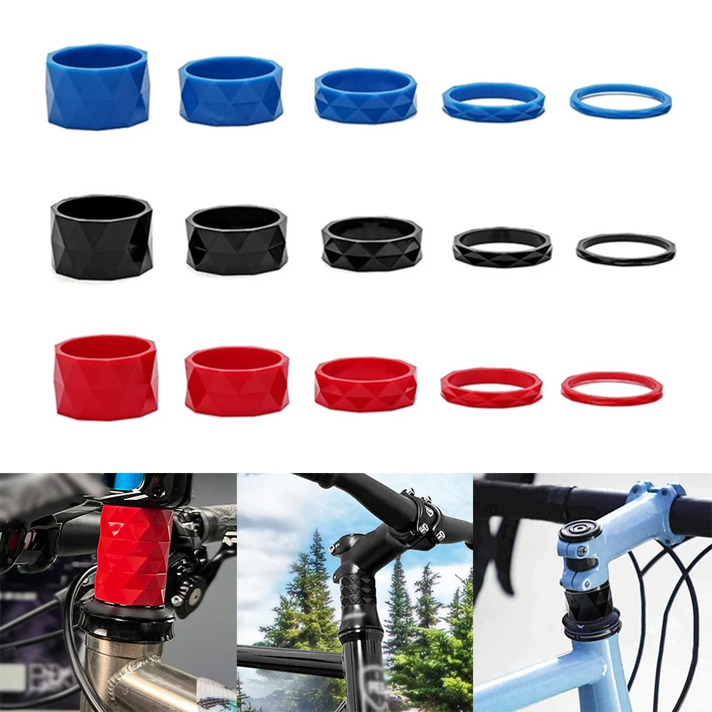 5pcs Bicycle Headset Fork Spacers Washer 28.6mm Road Bike Handlebar Stem Washer Ring Front Fork Bicycle Accessories
5pcs Bicycle Headset Fork Spacers Washer 28.6mm Road Bike Handlebar Stem Washer Ring Front Fork Bicycle Accessories