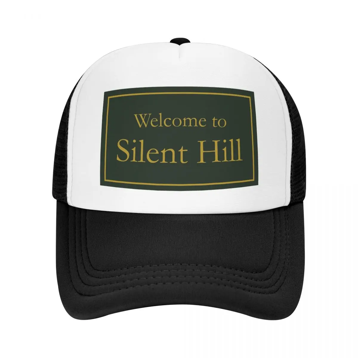 

Personalized Welcome To Silent Hill Baseball Cap Women Men Breathable Trucker Hat Outdoor Snapback Caps Summer Hats