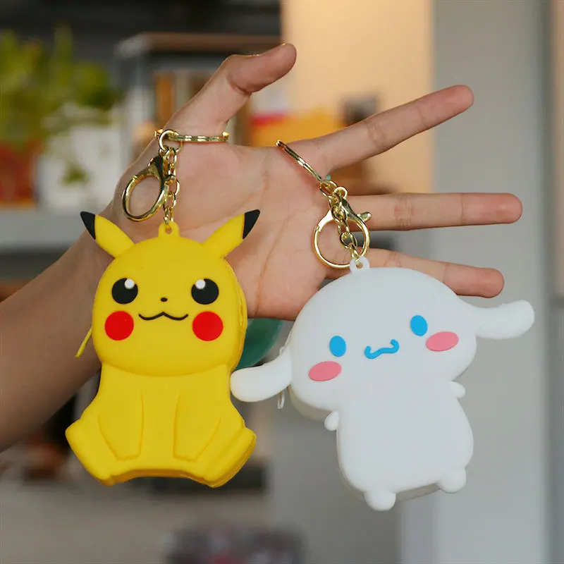 New Sanrio Pikachu Hellokitty Cinnamoroll Kawaii Keychain Bag Messenger Storage Bag Creative Cartoon Children's Coin Purse
New Sanrio Pikachu Hellokitty Cinnamoroll Kawaii Keychain Bag Messenger Storage Bag Creative Cartoon Children's Coin Purse
