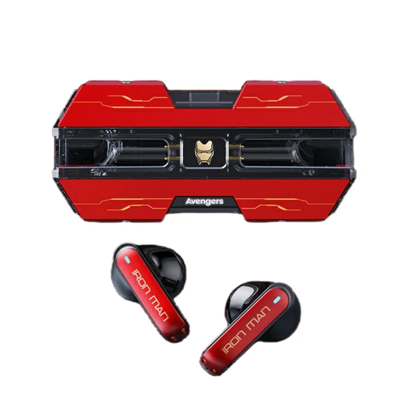 Наушники Bluetooth с водонепроницаемостью для игр, супер долгий срок службы батареи, Черная пантера Марвел, Железный человек, Капитан Америка, аниме 
Наушники Bluetooth с водонепроницаемостью для игр, супер долгий срок службы батареи, Черная пантера Марвел, Железный человек, Капитан Америка, аниме
