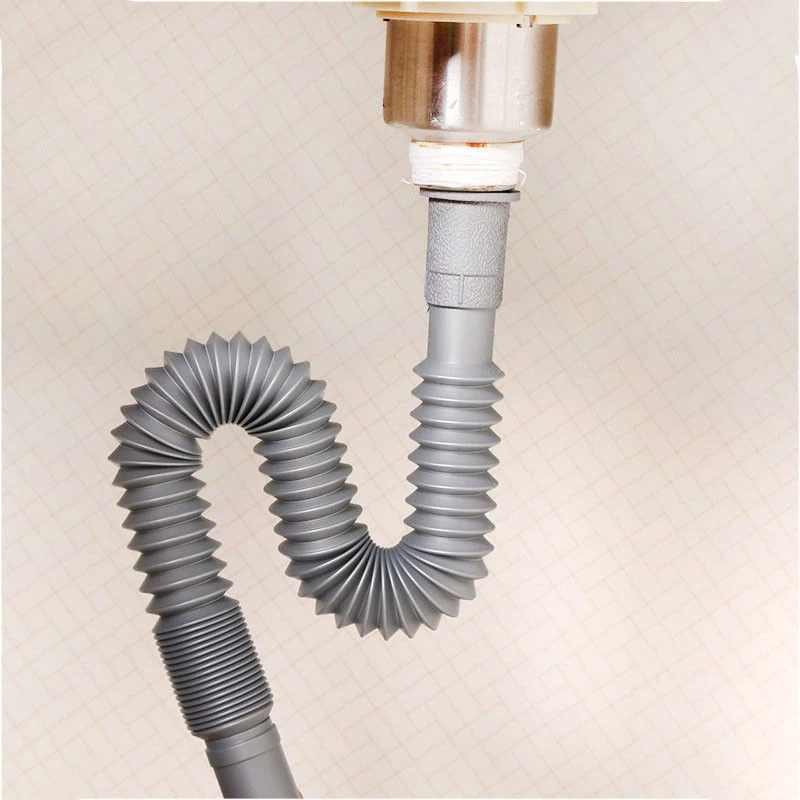 Water Drain Flexible Hose Pipe Strainer Sink Extension Drain Gray 80cm Washbowl Universal Bathroom Plastic Tubing
Water Drain Flexible Hose Pipe Strainer Sink Extension Drain Gray 80cm Washbowl Universal Bathroom Plastic Tubing
