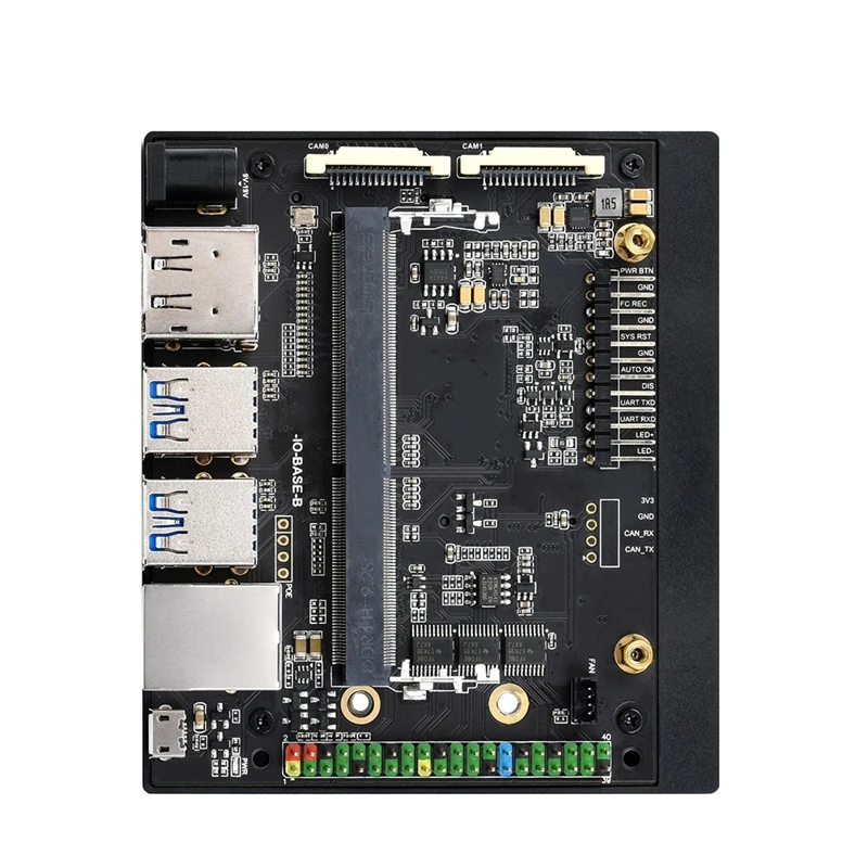 For Jetson Xavier NX AI Artificial Intelligence Development Board Expansion Board Support 8GB/16GB EMMC NX Core Board
For Jetson Xavier NX AI Artificial Intelligence Development Board Expansion Board Support 8GB/16GB EMMC NX Core Board