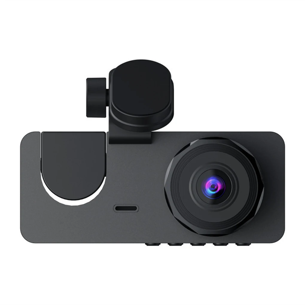 

3-Lens Dash Cam DVR Dashcam Full High-definition Video Recorder Rear View Mirror Driving Recorders for Navigation