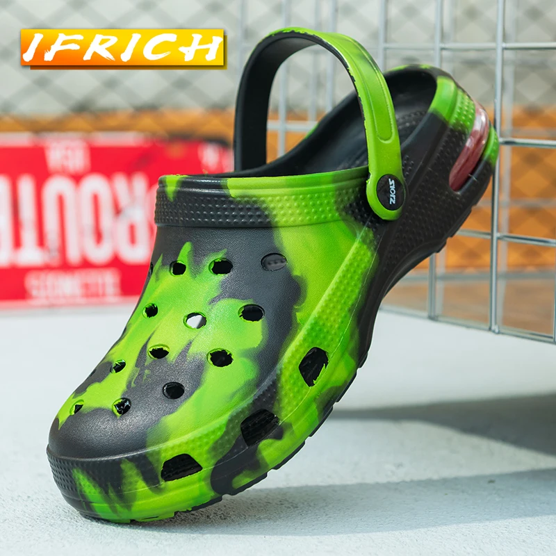 Classic Hole Sandals Men Plus Size 46 47 Mens Slip On Garden Sandals Brand Designer Beach Slippers Man Camouflage Sandles Mens
Classic Hole Sandals Men Plus Size 46 47 Mens Slip On Garden Sandals Brand Designer Beach Slippers Man Camouflage Sandles Mens