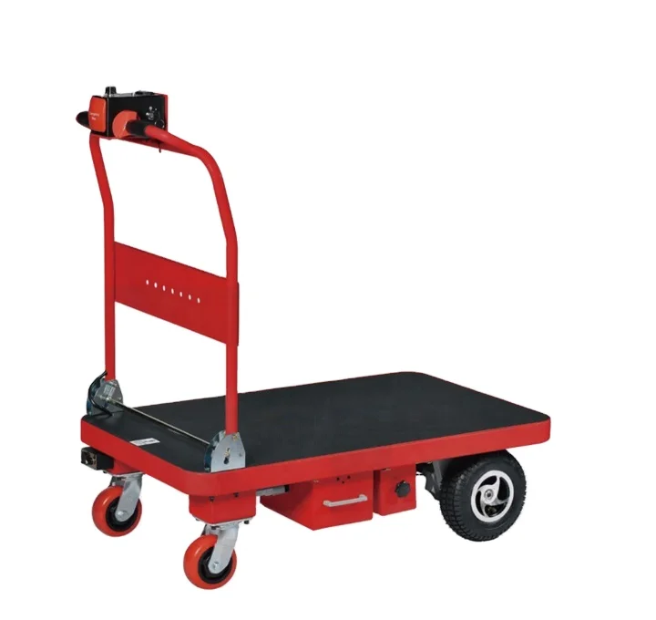 Four Wheels Electrical Platform Cart 200kg Trolley Hand Truck for Warehouse
Four Wheels Electrical Platform Cart 200kg Trolley Hand Truck for Warehouse