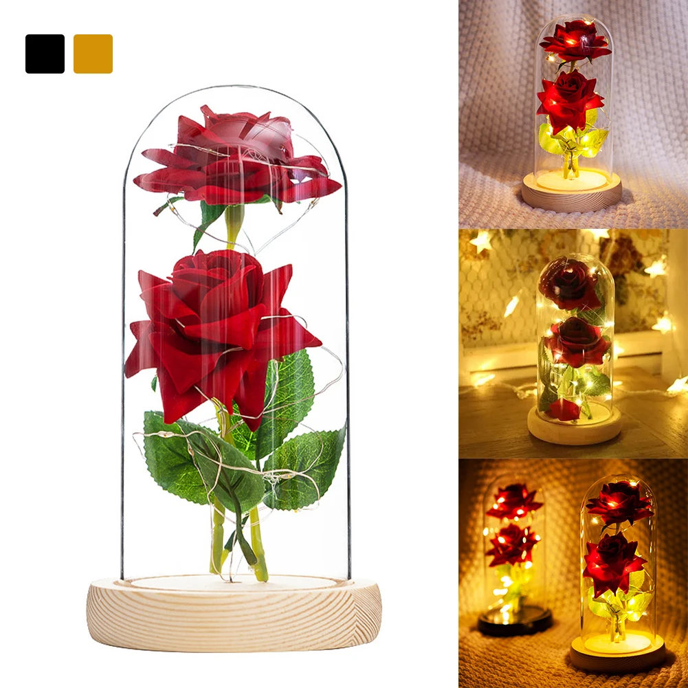 Glass Dome Red Rose Valentine's Christmas Day Special Romantic Birthday Gift For Girlfriend Valentine's Day Mothers’ Day
Glass Dome Red Rose Valentine's Christmas Day Special Romantic Birthday Gift For Girlfriend Valentine's Day Mothers’ Day