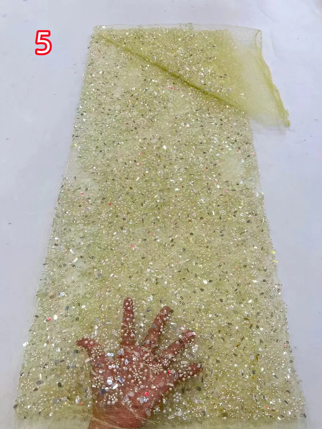 European and American messy beaded sequins beaded tube lace net gauze, private custom stage wear evening dresses 5 yards
European and American messy beaded sequins beaded tube lace net gauze, private custom stage wear evening dresses 5 yards