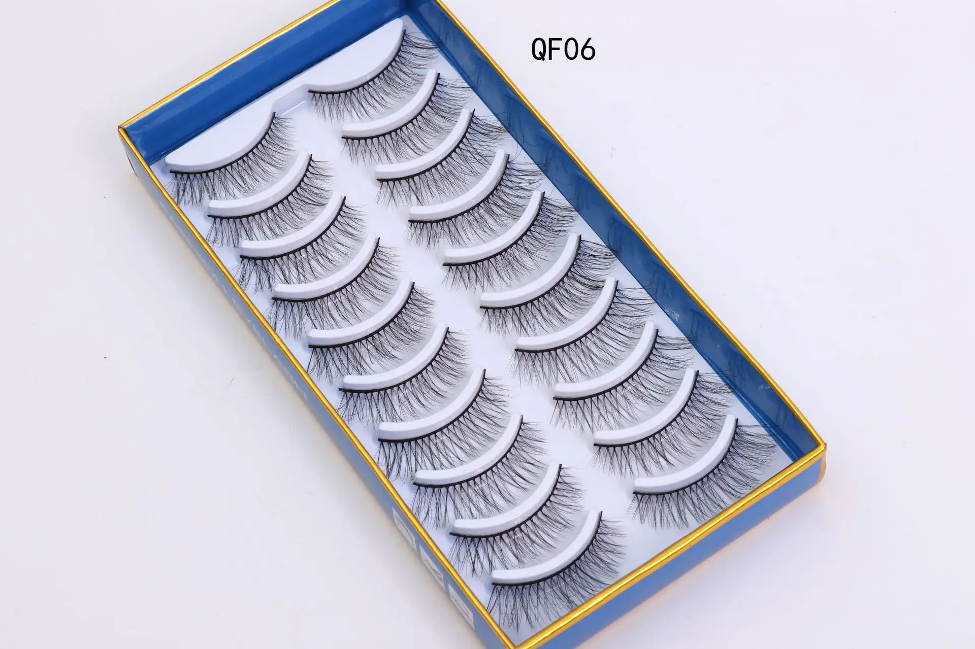3D Ten Pairs OfNatural ShortThree-Dimensional Realistic Eyelashes Multi-level Cross False EyelashesFactory Wholesale 
3D Ten Pairs OfNatural ShortThree-Dimensional Realistic Eyelashes Multi-level Cross False EyelashesFactory Wholesale