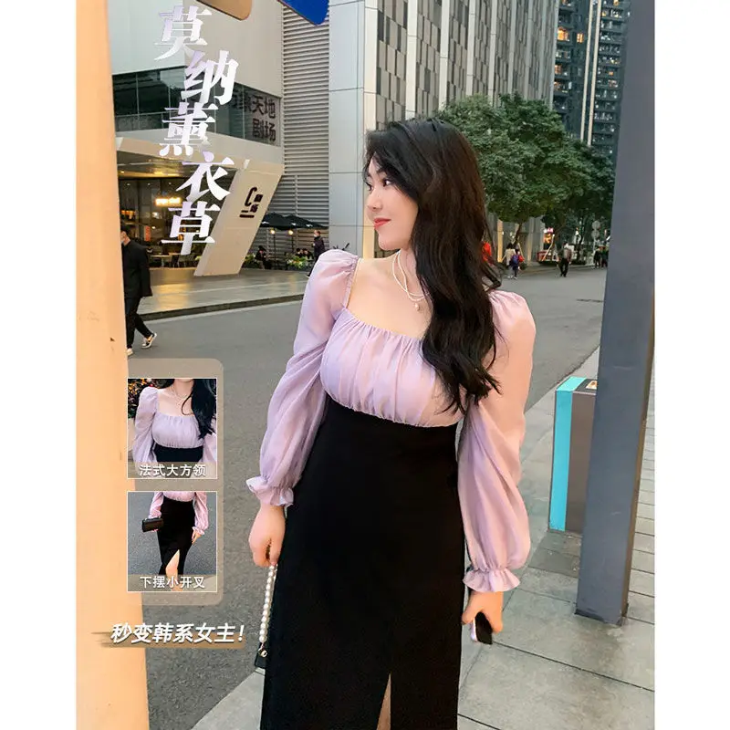 Women Dresses Summer 2023 Women's Plus Size Clothes Color Block Fashion Maxi Long Dresses for Women Purple/point
Women Dresses Summer 2023 Women's Plus Size Clothes Color Block Fashion Maxi Long Dresses for Women Purple/point