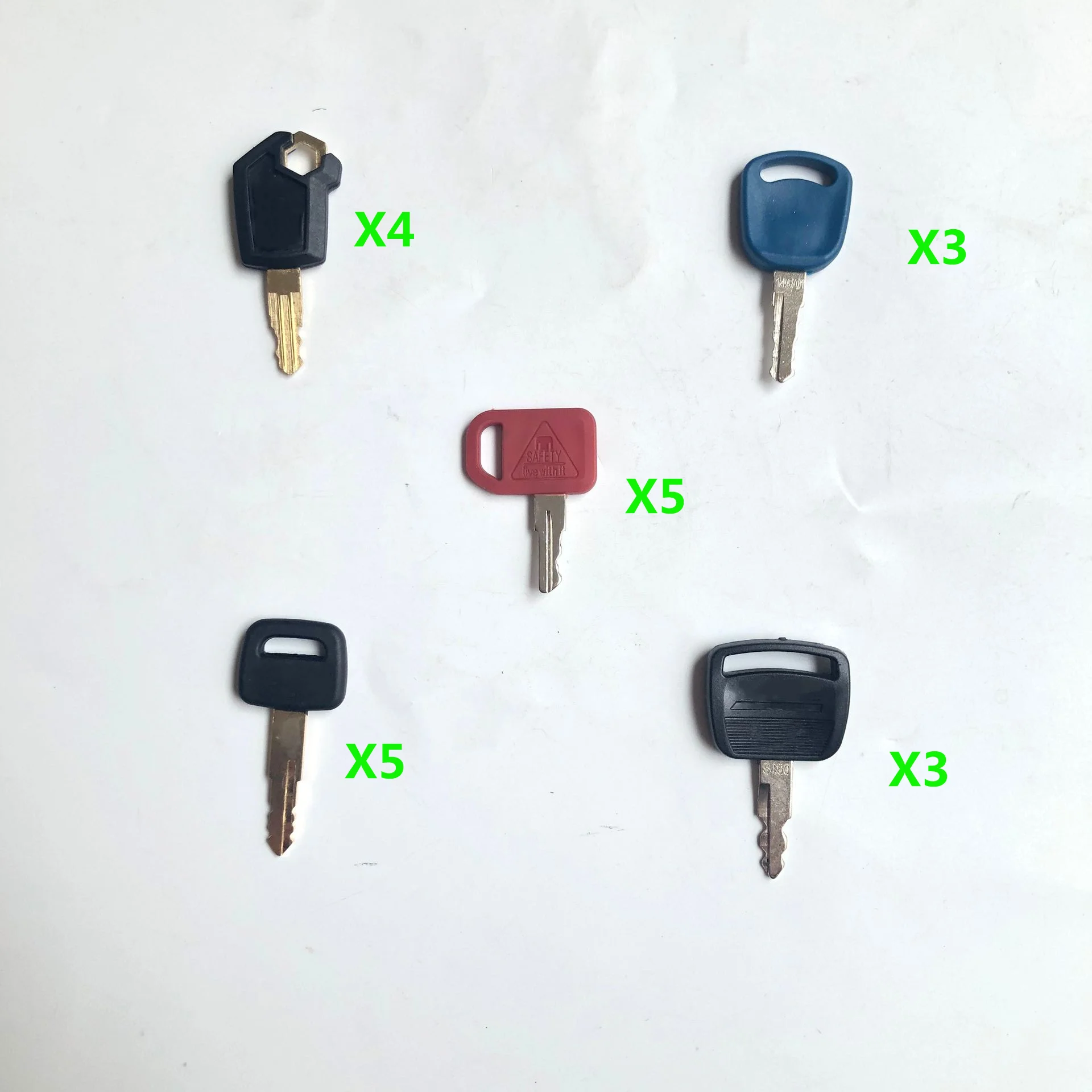 20pcs Key Set ignition key For John Deere CAT Komatsu and New Holland
20pcs Key Set ignition key For John Deere CAT Komatsu and New Holland