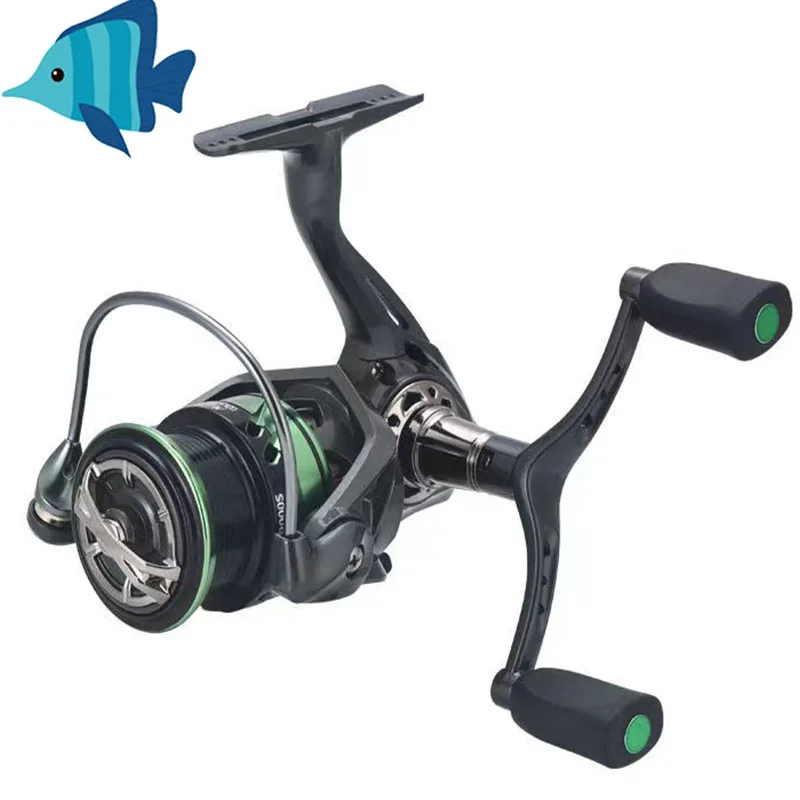 New Spinning Reel 5.2:1 Speed Ratio Fishing Reels Fish Lure Fishing Accessories Lure Reel 8 Kg Maximum Braking Force 3000 Series
New Spinning Reel 5.2:1 Speed Ratio Fishing Reels Fish Lure Fishing Accessories Lure Reel 8 Kg Maximum Braking Force 3000 Series