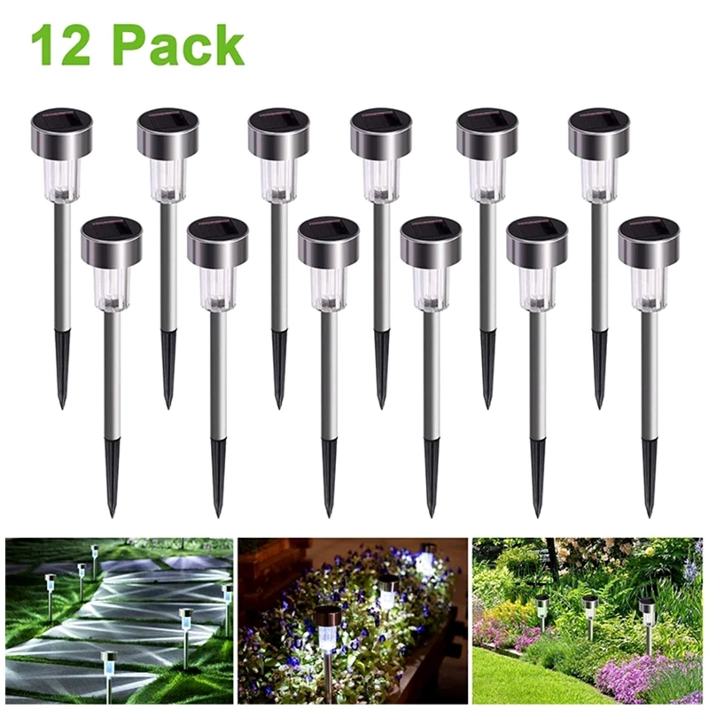 Outdoor Solar Lights Garden Lights Solar Powered Lamp Lantern Waterproof Landscape Lighting Pathway Yard Lawn Garden Decoration 
Outdoor Solar Lights Garden Lights Solar Powered Lamp Lantern Waterproof Landscape Lighting Pathway Yard Lawn Garden Decoration
