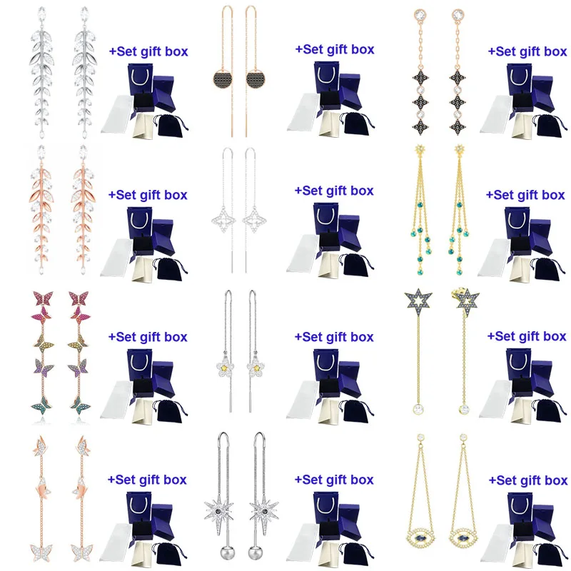 swaHigh Quality ED023 Earring Ladies Fashion Pop Butterfly Gradient Color Long Ear Line Earring Jewelry.
swaHigh Quality ED023 Earring Ladies Fashion Pop Butterfly Gradient Color Long Ear Line Earring Jewelry.