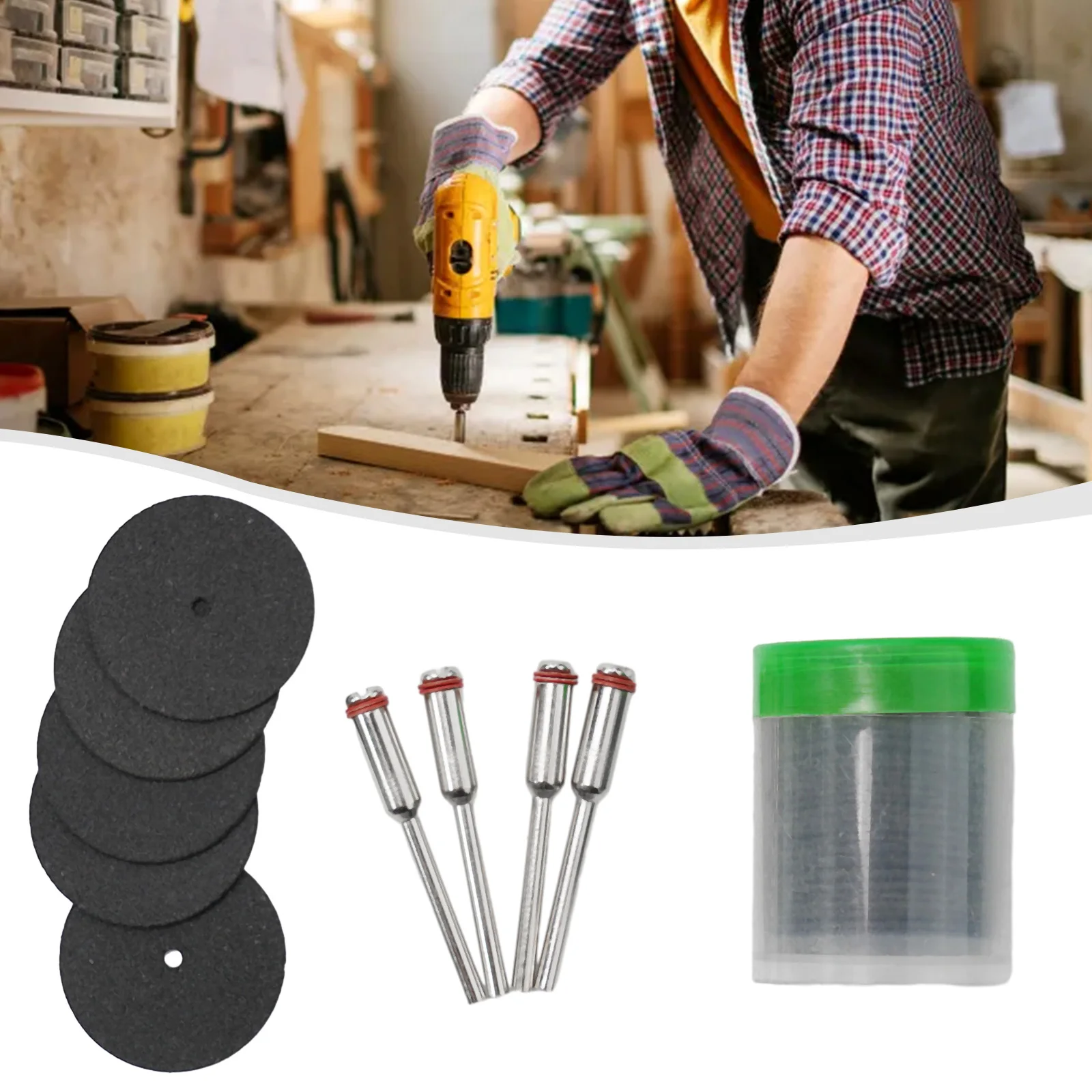 Cutting Disc Grinding Wheel 2mm Hole 36mm Rod Length Circular Saw Blade For Grinding/cutting Replacement 40pcs/set Durable
Cutting Disc Grinding Wheel 2mm Hole 36mm Rod Length Circular Saw Blade For Grinding/cutting Replacement 40pcs/set Durable