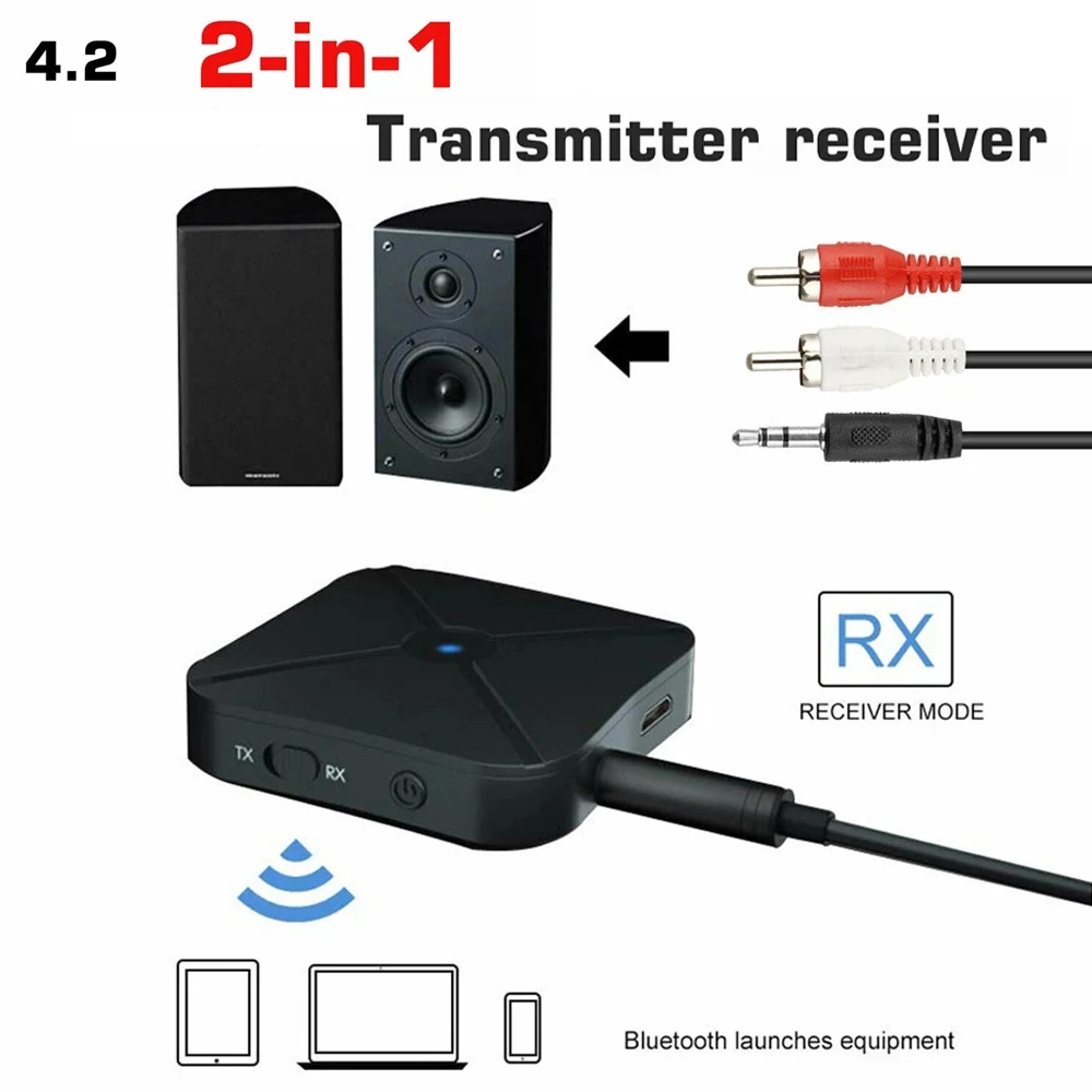 Приемник-передатчик Bluetooth 5,0, 3,5 мм, 3,5 AUX-разъем, RCA USB-ключ, беспроводной аудио адаптер, гарнитура для звонков для автомобиля, телевизора, ПК, ди...
Приемник-передатчик Bluetooth 5,0, 3,5 мм, 3,5 AUX-разъем, RCA USB-ключ, беспроводной аудио адаптер, гарнитура для звонков для автомобиля, телевизора, ПК, ди...