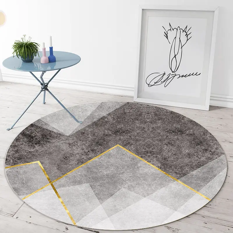 Luxury Round Carpet Simple Nordic Living Room Decor Carpet Non-slip Floor Mat Computer Chair Mat Bedroom Bedside Lounge Rug
Luxury Round Carpet Simple Nordic Living Room Decor Carpet Non-slip Floor Mat Computer Chair Mat Bedroom Bedside Lounge Rug