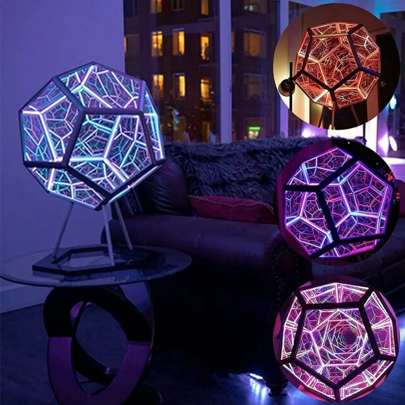 Modern Dodecahedron Gaming Light Stylish LED Cubes for Bedroom 7 Colors Gaming Room Night for Wedding Birthday
Modern Dodecahedron Gaming Light Stylish LED Cubes for Bedroom 7 Colors Gaming Room Night for Wedding Birthday