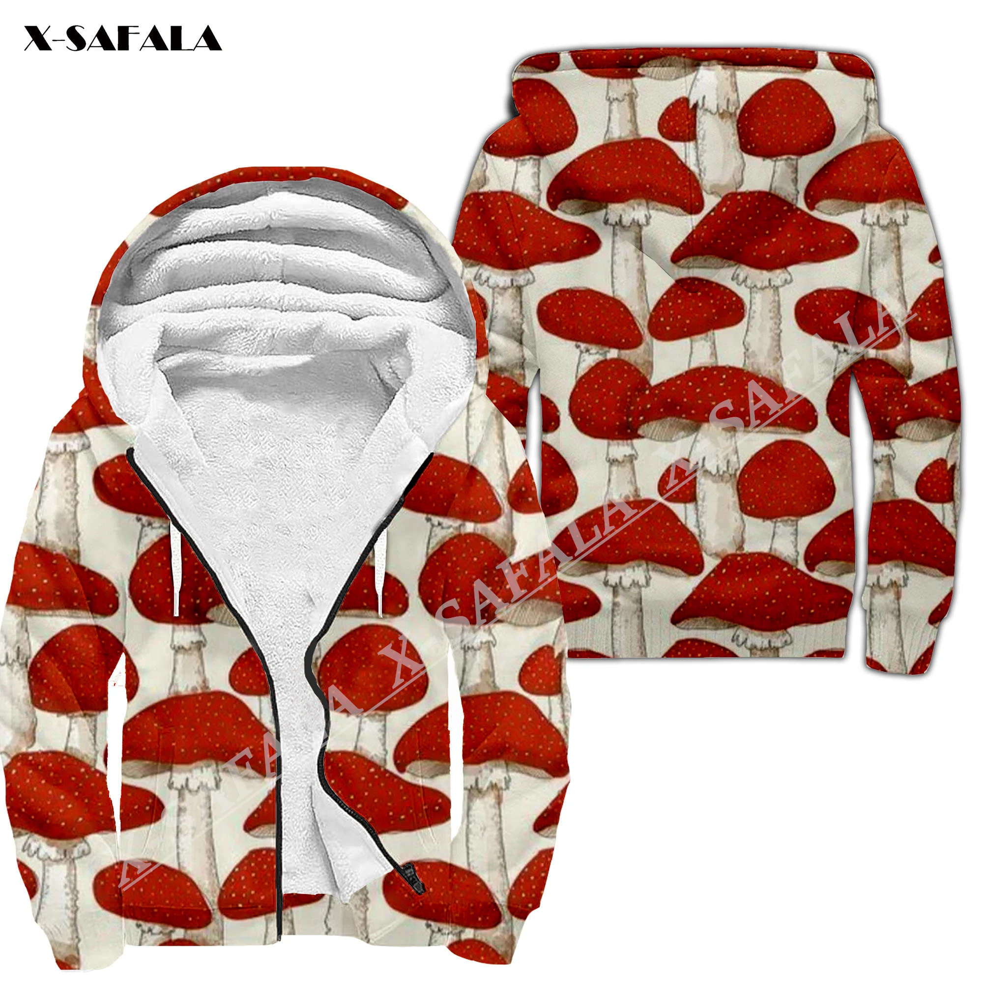 Trippy Psychedelic Mushroom Fungus 3D Print Men Warm Thick Fleece Zipper Hoodie Jacket Windproof Pullover Coat Hooded Outwear 8
Trippy Psychedelic Mushroom Fungus 3D Print Men Warm Thick Fleece Zipper Hoodie Jacket Windproof Pullover Coat Hooded Outwear 8