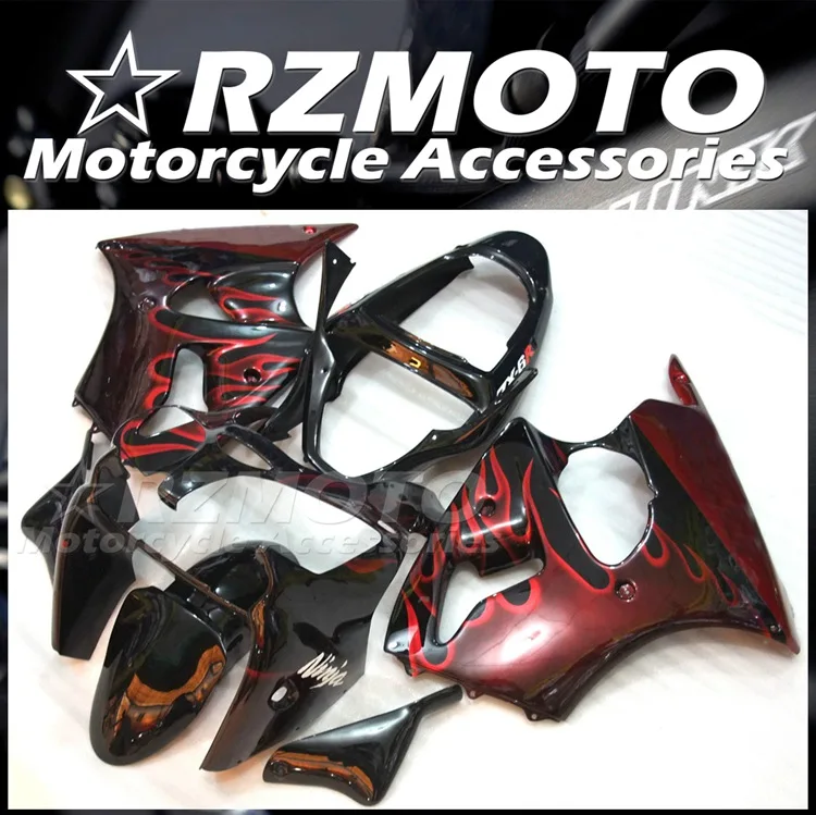 Новый комплект обтекателей для мотоцикла ABS, подходит для kawasaki Ninja ZX6R 636 2000 2001 00 01 02 6R, цвет красного пламени
Новый комплект обтекателей для мотоцикла ABS, подходит для kawasaki Ninja ZX6R 636 2000 2001 00 01 02 6R, цвет красного пламени