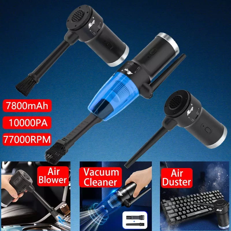 Handheld Vacuum Cleaner Wireless Compressed Air Duster Rechargeabl Cordless Auto Portable For Car Home Computer Keyboard Cleaner
Handheld Vacuum Cleaner Wireless Compressed Air Duster Rechargeabl Cordless Auto Portable For Car Home Computer Keyboard Cleaner