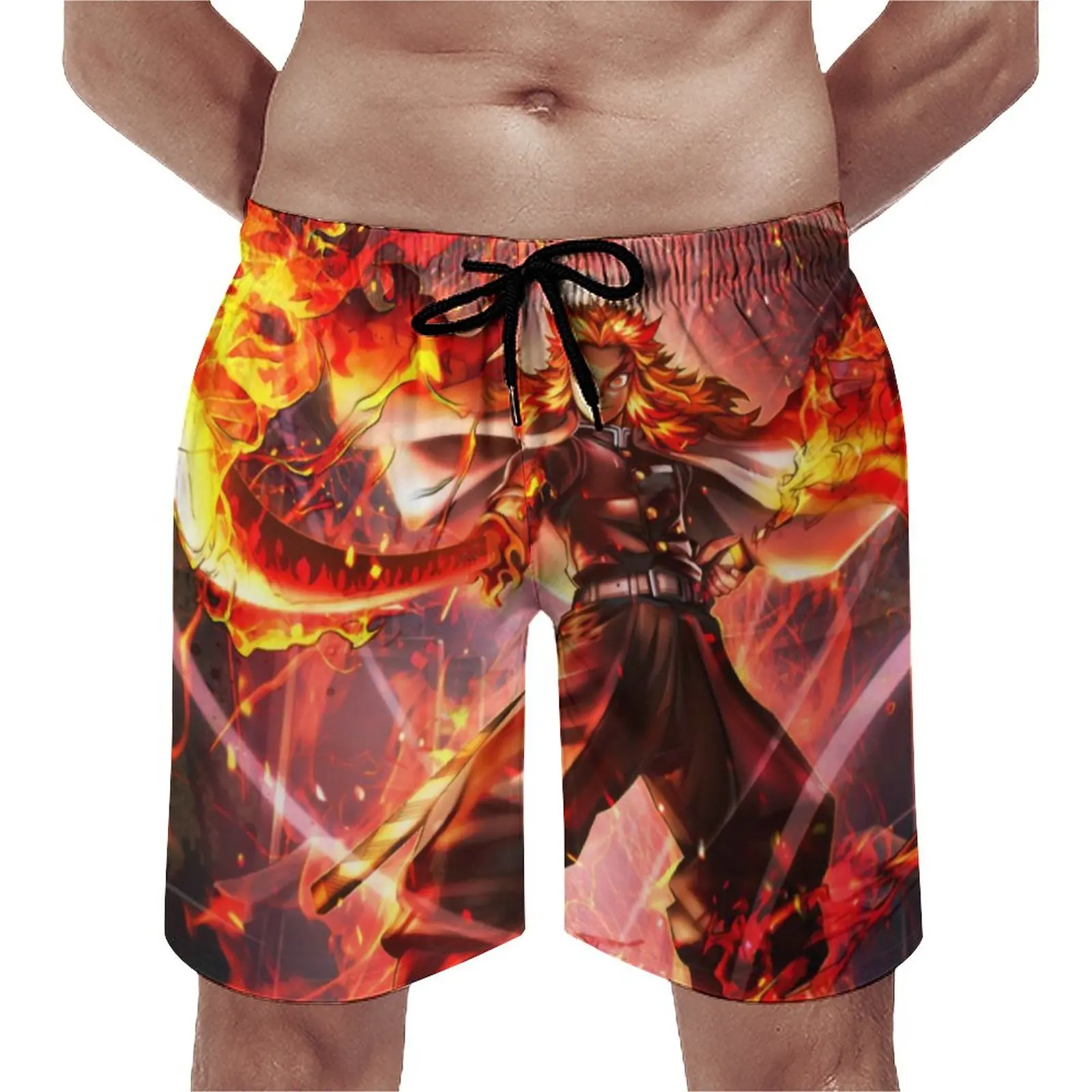 Demon Slayer Board Shorts Summer Rengoku Kyojuro Anime Fashion Beach Shorts Man Sports Fitness Fast Dry Custom Swim Trunks
Demon Slayer Board Shorts Summer Rengoku Kyojuro Anime Fashion Beach Shorts Man Sports Fitness Fast Dry Custom Swim Trunks