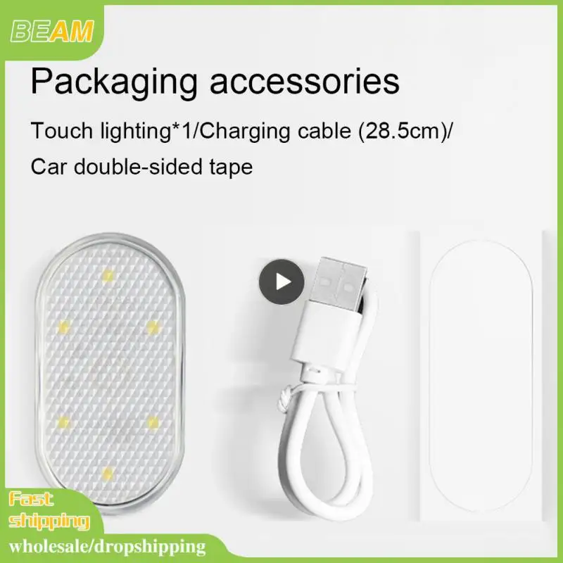 1~10PCS Car LED Touch Lights Wireless Interior Light Auto Roof Ceiling Reading Lamps For Door Foot Trunk Storage Box USB
1~10PCS Car LED Touch Lights Wireless Interior Light Auto Roof Ceiling Reading Lamps For Door Foot Trunk Storage Box USB