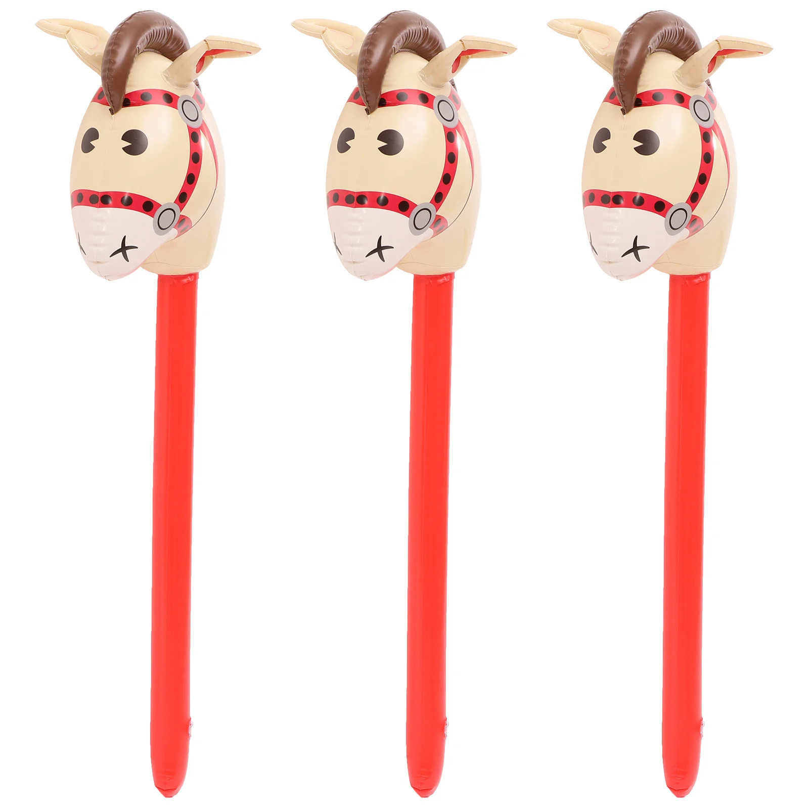 3 Pcs Animal Long Stick Kids Inflatable Toy Horse Toys Props Cowboy Party Decorations Birthday Pvc Child
3 Pcs Animal Long Stick Kids Inflatable Toy Horse Toys Props Cowboy Party Decorations Birthday Pvc Child