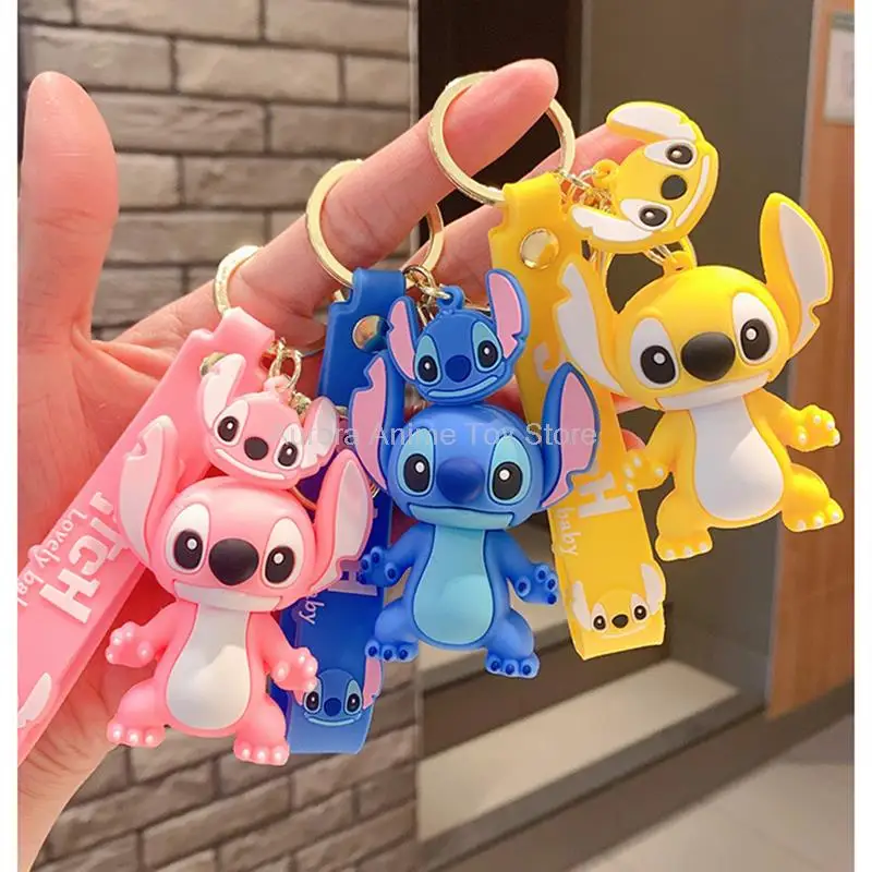Anime Disney Keychain Cartoon Mickey Mouse Minnie Lilo & Stitch Cute Doll Keyring Ornament Key Chain Car Pendant Kids Toys Gift
Anime Disney Keychain Cartoon Mickey Mouse Minnie Lilo & Stitch Cute Doll Keyring Ornament Key Chain Car Pendant Kids Toys Gift
