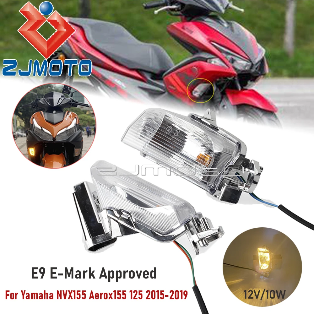 Scooter LED Turn Signal Indicators 12V 10W Amber Front Blinker Lamp For Yamaha NVX155 Aerox 155 125 2015-2019 Aerox155 Aerox125
Scooter LED Turn Signal Indicators 12V 10W Amber Front Blinker Lamp For Yamaha NVX155 Aerox 155 125 2015-2019 Aerox155 Aerox125