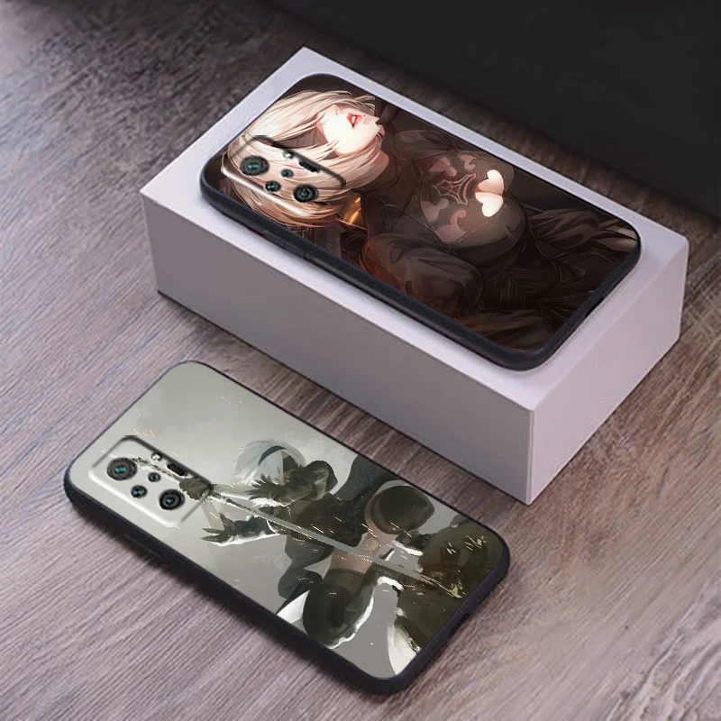 NieR: Automata Phone Case For Xiaomi Redmi 9 9T 9i 9AT 9A 9C 10S Note 9 10 Pro MAX 5G Coque Soft Silicone Cover Liquid Silicon
NieR: Automata Phone Case For Xiaomi Redmi 9 9T 9i 9AT 9A 9C 10S Note 9 10 Pro MAX 5G Coque Soft Silicone Cover Liquid Silicon