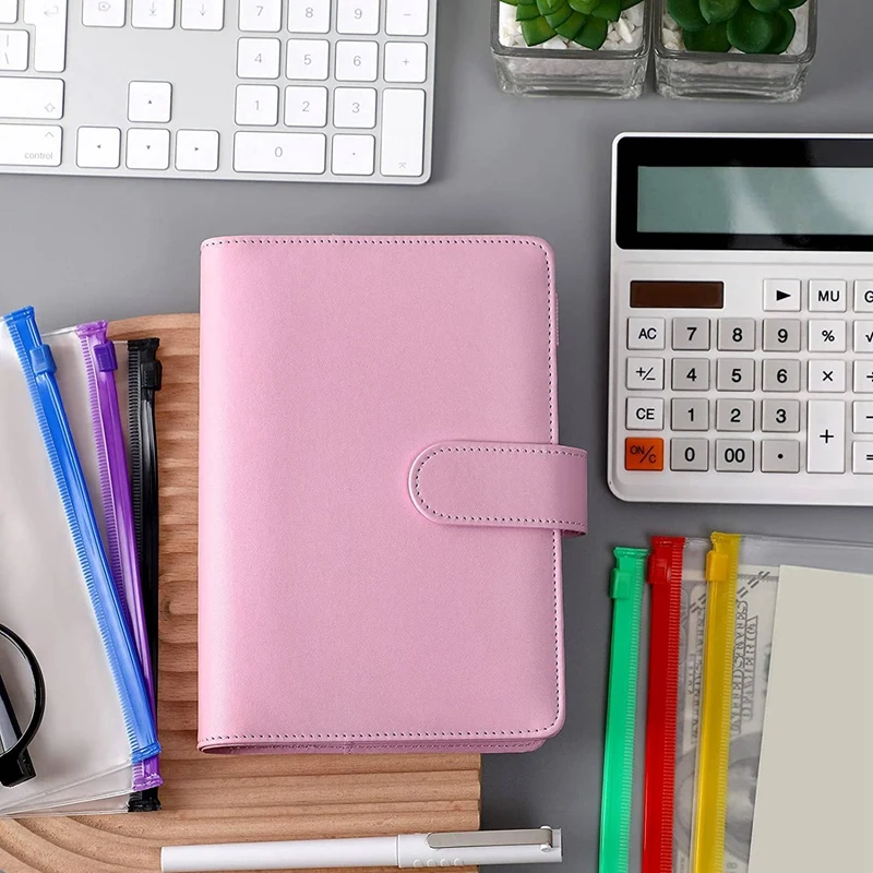 Справочная информация для блокнотов, папка для планирования бюджет и 10 конвертов для денежных средств (розовый чехол и цветная бумага, A6)
Справочная информация для блокнотов, папка для планирования бюджет и 10 конвертов для денежных средств (розовый чехол и цветная бумага, A6)