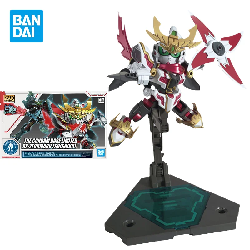 Bandai Original Gundam Model Kit Anime Figure SDBB RX-ZEROMARU SHISHIKU Action Figures Collectible Ornaments Toys Gifts for Kids
Bandai Original Gundam Model Kit Anime Figure SDBB RX-ZEROMARU SHISHIKU Action Figures Collectible Ornaments Toys Gifts for Kids
