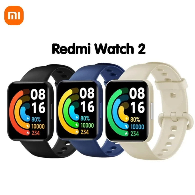 Xiaomi Redmi Watch 2 lite Smart Watch Bluetooth Mi Band 1.55"HD GPS Smartwatch Blood Oxygen sport Bracelet Xiaomi Official Store
Xiaomi Redmi Watch 2 lite Smart Watch Bluetooth Mi Band 1.55"HD GPS Smartwatch Blood Oxygen sport Bracelet Xiaomi Official Store