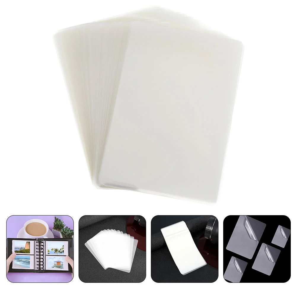 100 Sheets of Transparent Laminating Sheet Thermal Laminating Pouches Photo Laminating Plastic Film
100 Sheets of Transparent Laminating Sheet Thermal Laminating Pouches Photo Laminating Plastic Film