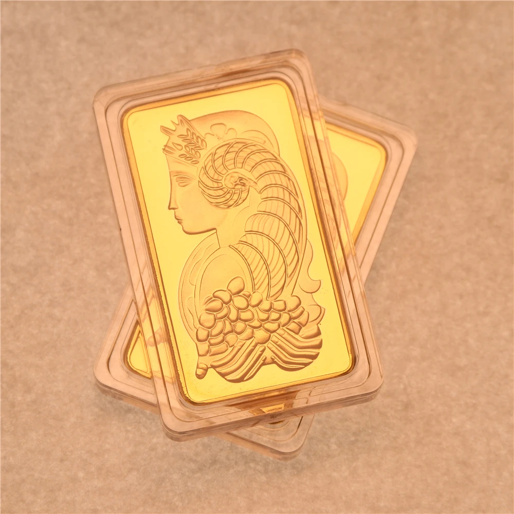 24K Swiss Goddess of Wealth Gold Bar Commemorative Coin Gold Coin Crafts Collection Gold Plated Bar
24K Swiss Goddess of Wealth Gold Bar Commemorative Coin Gold Coin Crafts Collection Gold Plated Bar