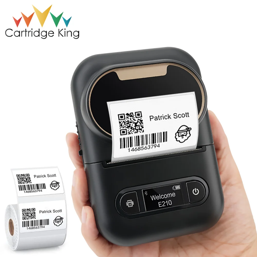 Sticker Printer Thermal Labeling Machine E210 Portable Label Maker Wireless Label Printer Tape with IPK Paper Roll Self-adhesive
Sticker Printer Thermal Labeling Machine E210 Portable Label Maker Wireless Label Printer Tape with IPK Paper Roll Self-adhesive