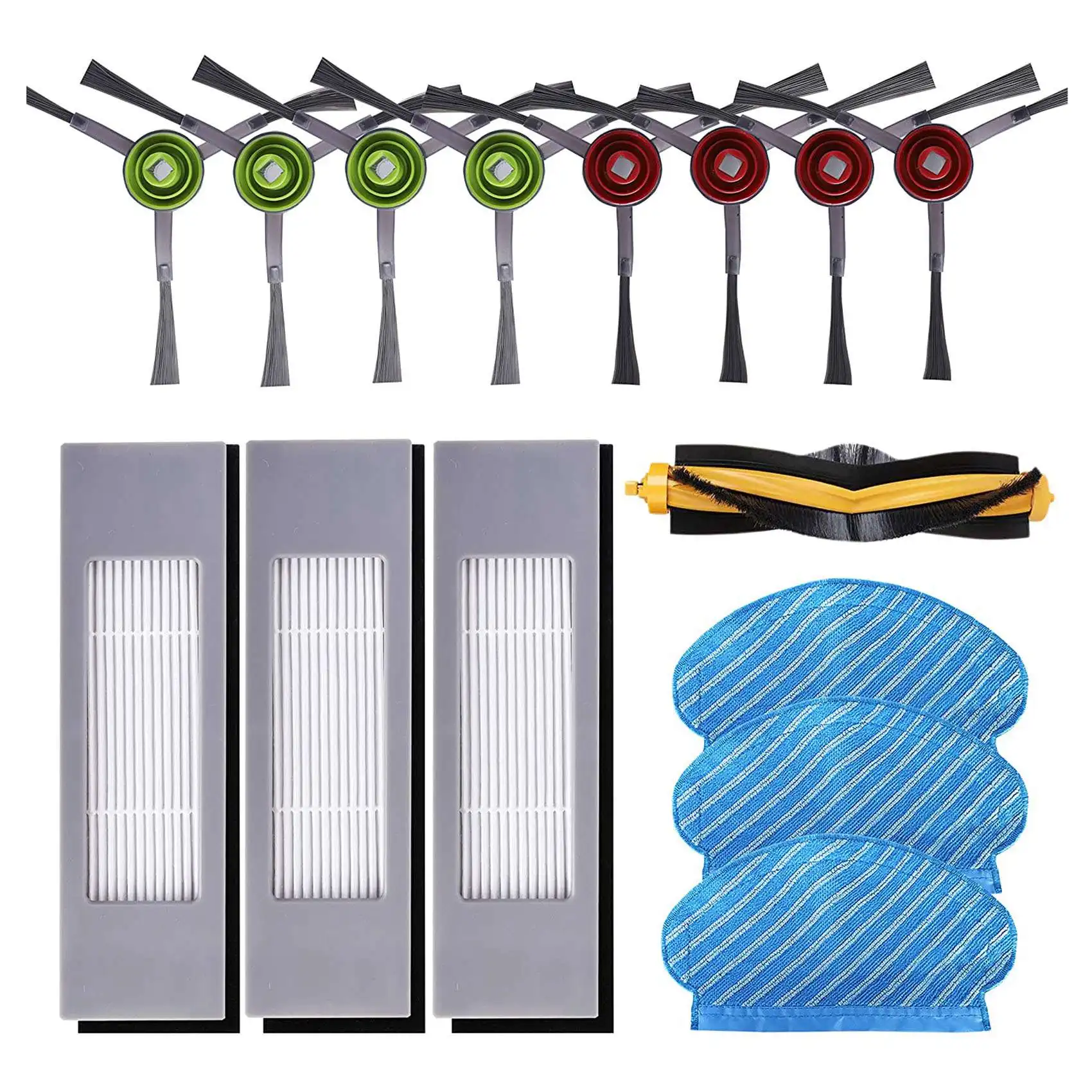 15 Pieces Spare Parts Accessory for Deebot OZMO 920 950 2 Hybrid Robot Vacuum Cleaner Hepa Filter Mop 
15 Pieces Spare Parts Accessory for Deebot OZMO 920 950 2 Hybrid Robot Vacuum Cleaner Hepa Filter Mop