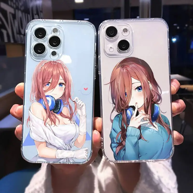 The Quintessential Quintuplets Phone Case Transparent soft For iphone 12 11 13 7 8 6 s plus x xs xr pro max mini
The Quintessential Quintuplets Phone Case Transparent soft For iphone 12 11 13 7 8 6 s plus x xs xr pro max mini